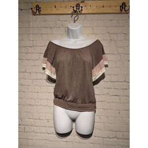 American eagle open back off shoulder top small